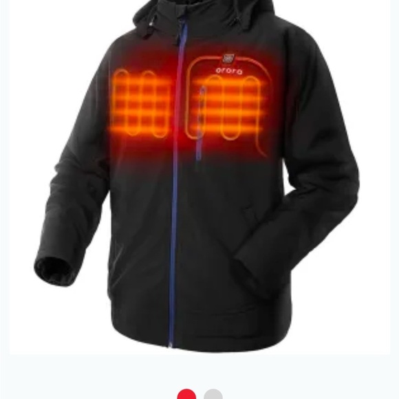 Ororo Men's Heated Jacket with Detachable Hood (No Battery and Charger) - Picture 3 of 3